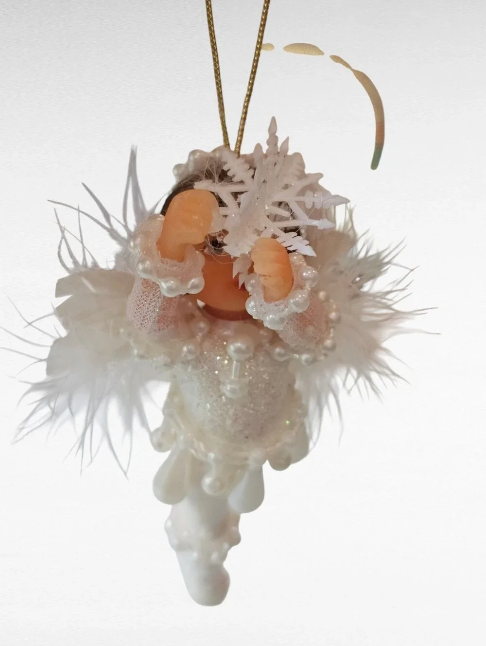 Three Ashton Drake Heirloom Ornaments Blessing Snow Angels
